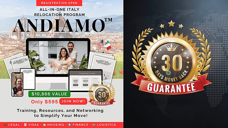 ANDIAMO — All-in-one Italy relocation program